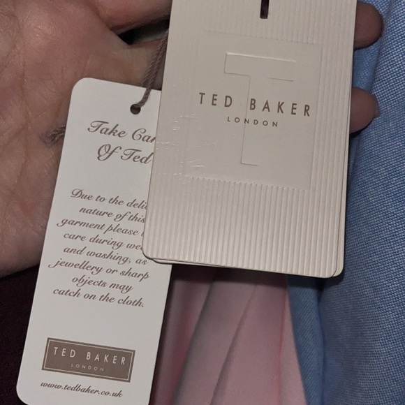 **SOLD** Ted Baker Rehanna Embroidered Dress Baby Pink size US 4 NWT (TB 1) - Picture 6 of 7